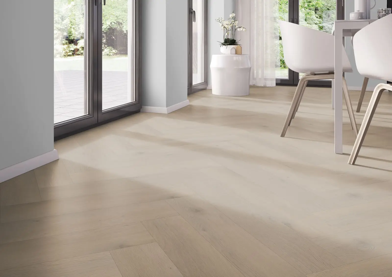 Attico visgraat XL 82 lijm pvc (dryback) van Belakos | PVC & Parkethuys